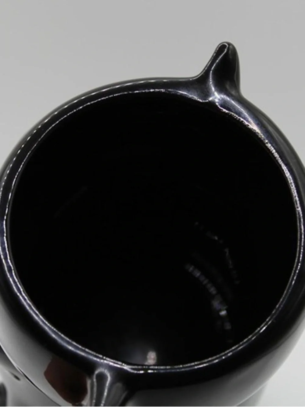 Halloween Black Cat Mug with Orange Pumpkin